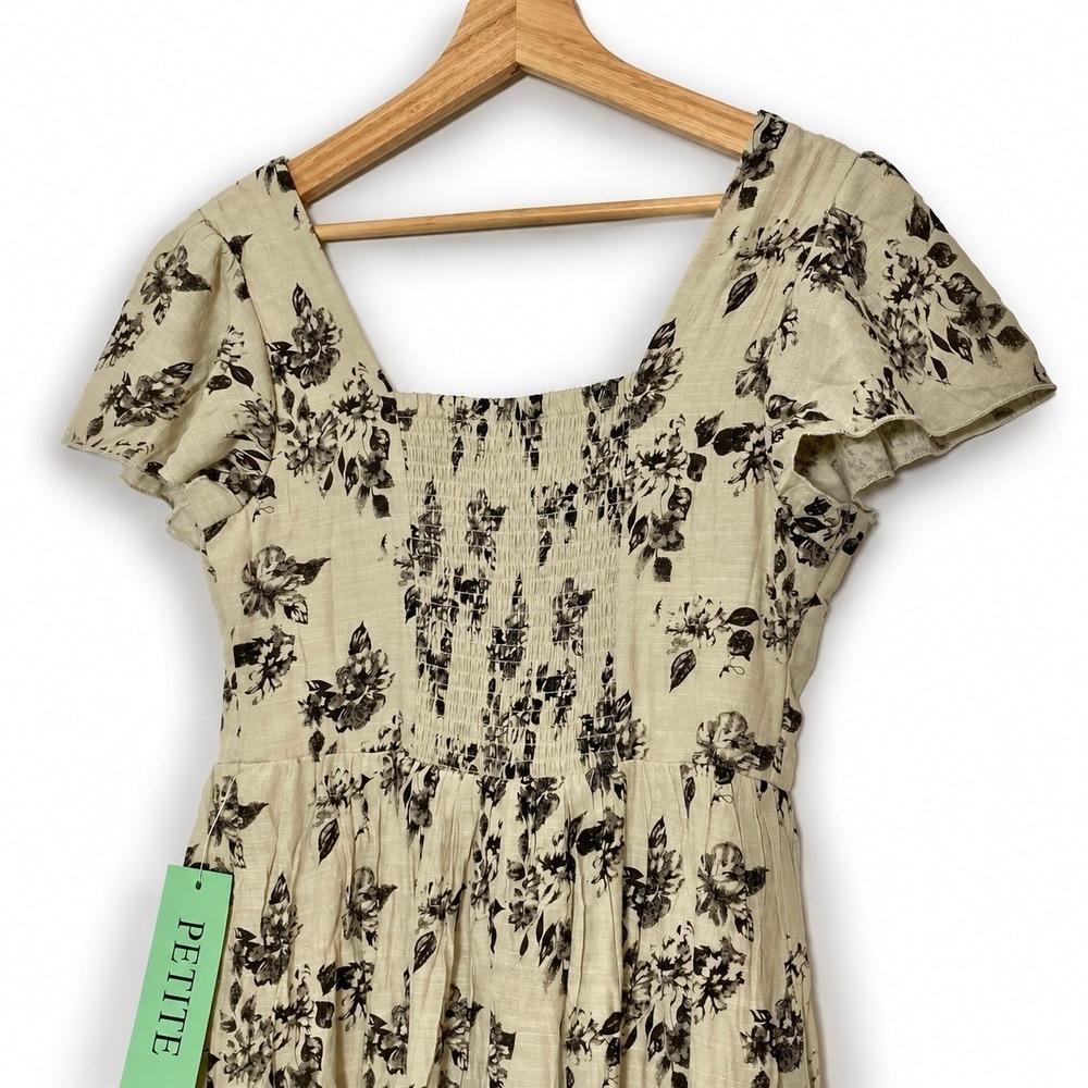 Anthropologie J Gee Sz Large Maxi Dress Cottagecore Prairie Romantic Boho Dainty - Picture 6 of 7